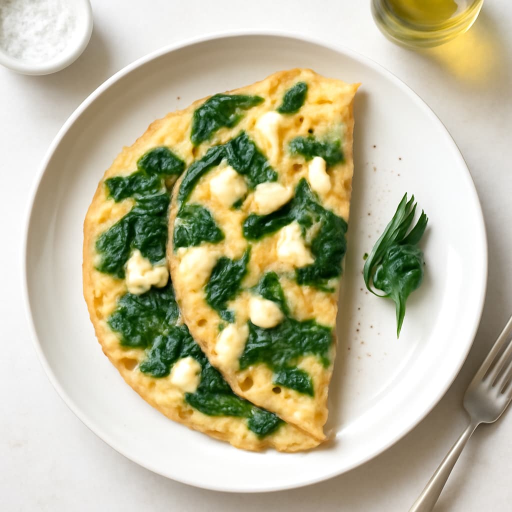 Spinach and Cheese Omelet