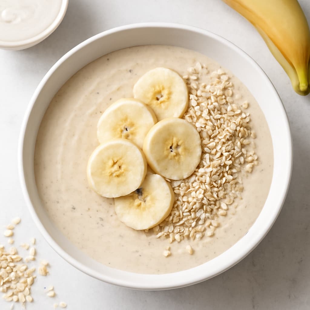 Protein Smoothie with Yogurt and Oats