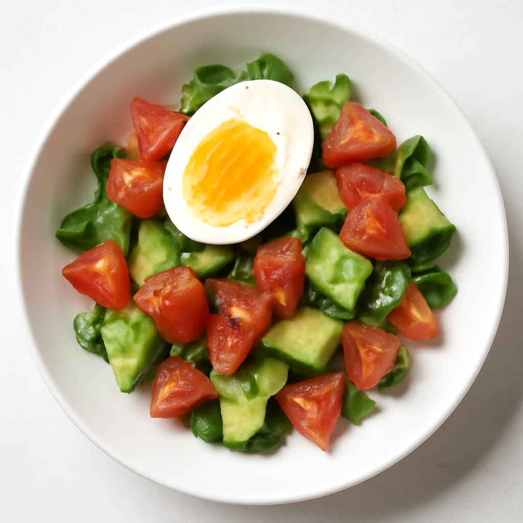 Morning Salad with Egg