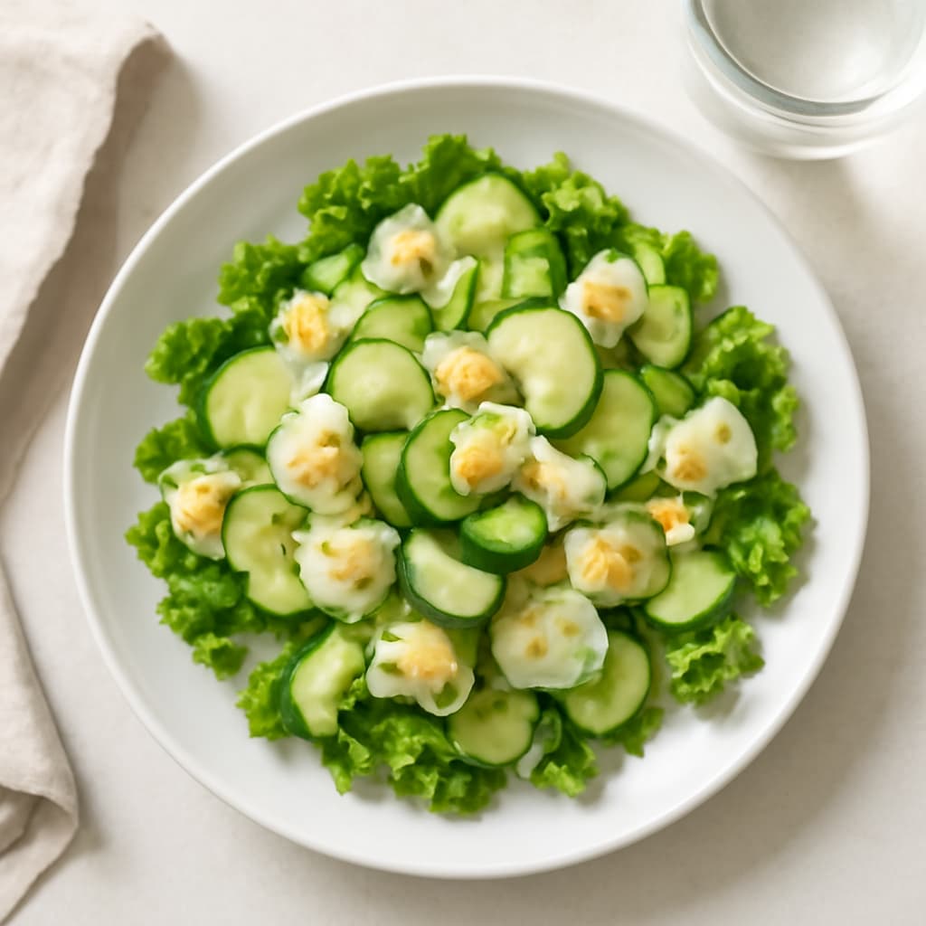 Egg Salad with Cucumber