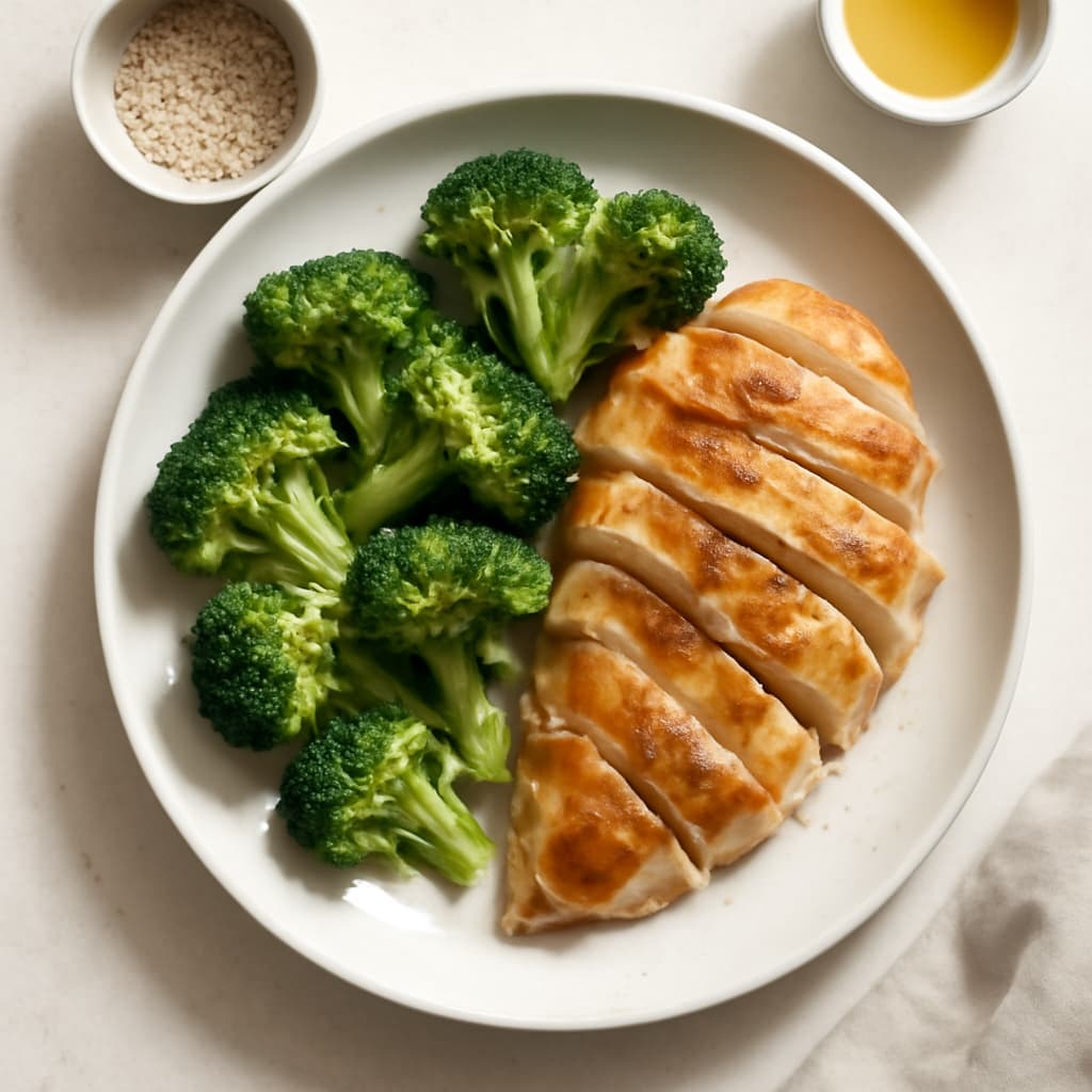 Chicken with Broccoli and Sesame