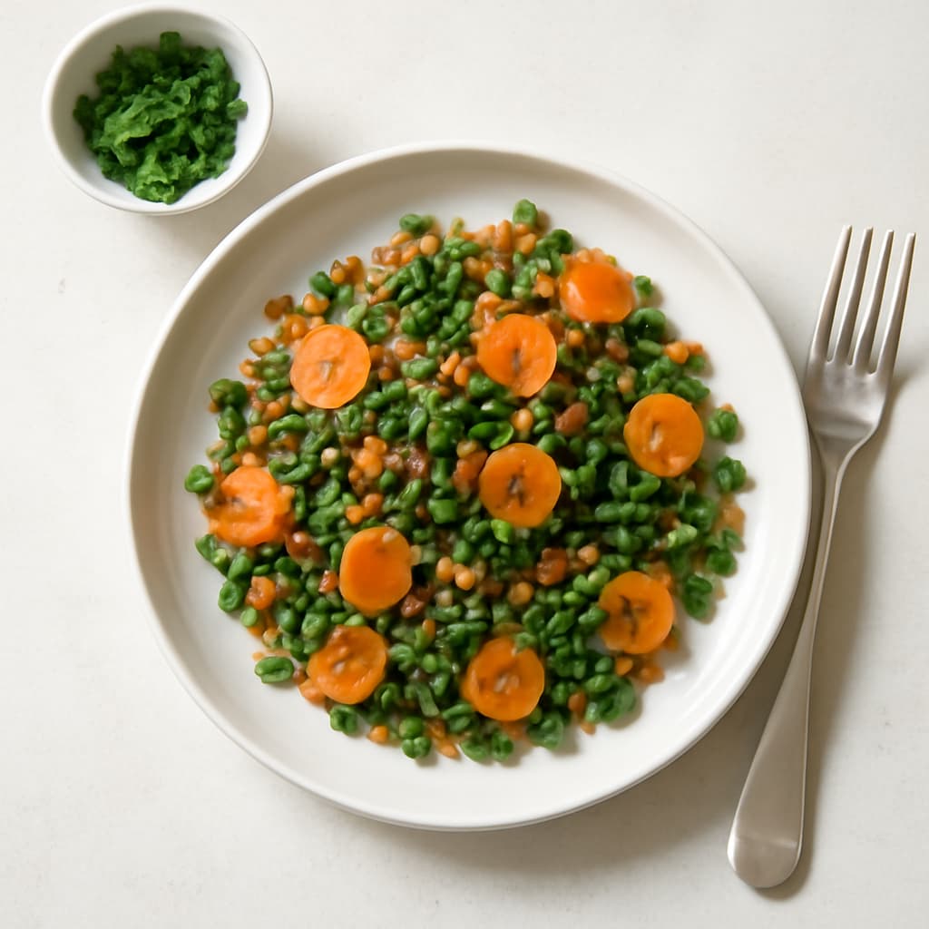 Lentils with Carrot and Herbs