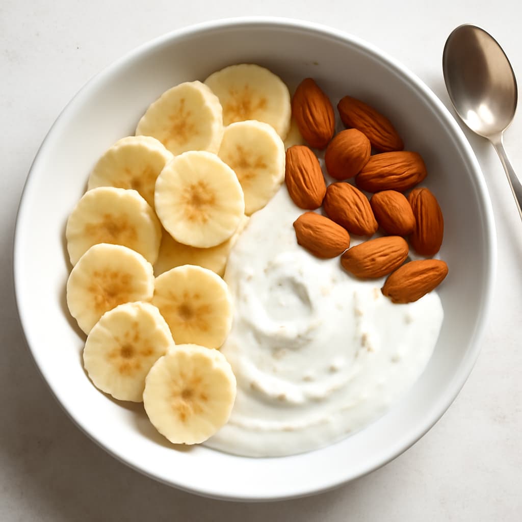 Banana Bowl with Almonds