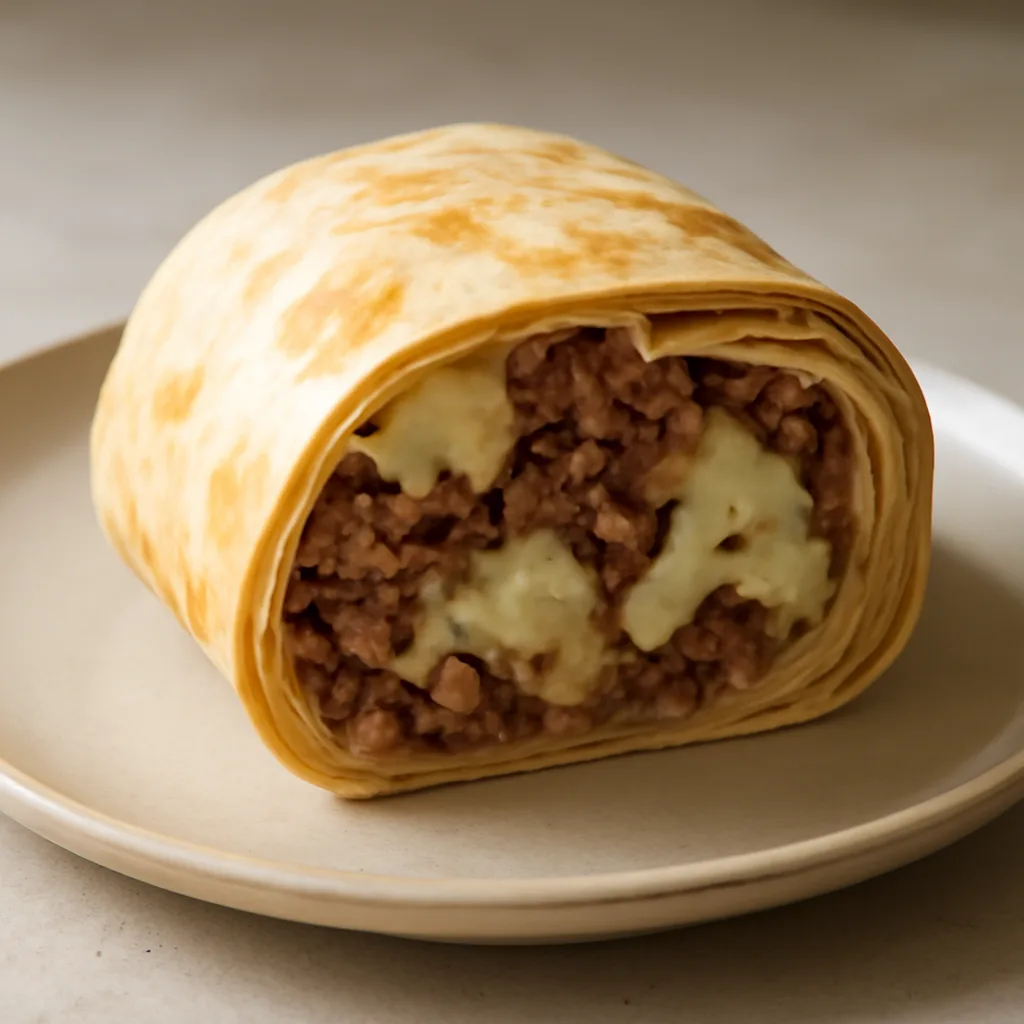 Beef Roll in Lavash with Cauliflower
