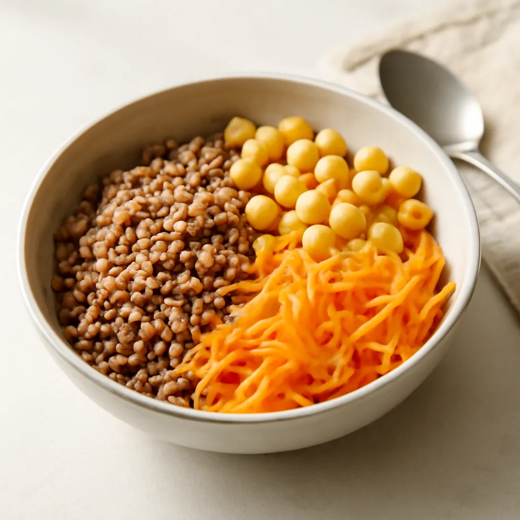 Buckwheat with Chickpeas and Carrot for Breakfast